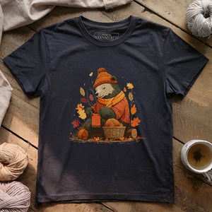 Bear Knitting T-shirt