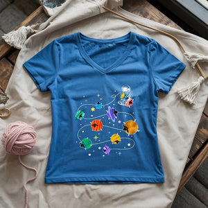 Knitronaunt Lady V-neck