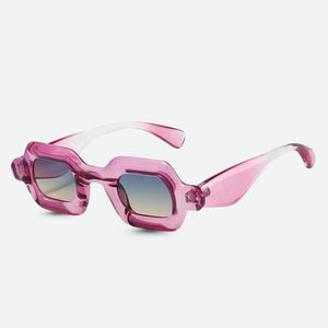 Sheer Rectangle Sunglasses