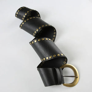 Studded Buckle Belt