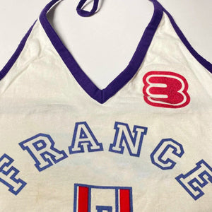 90s Style France Halter Top