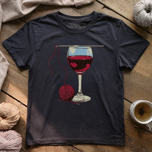 Wine And Yarn T-shirt