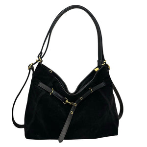 Academia Belted Shoulder Bag