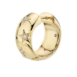 Celestial Magic Hoop Earrings