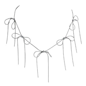 Coquette Bows Choker Necklace