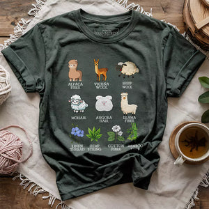 Flora Fauna Fiber T-shirt