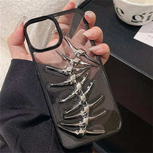 Metal Fish Clear IPhone Case