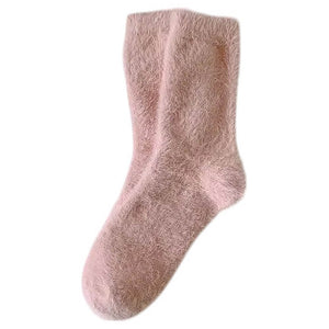 Pastel Fluffy Socks