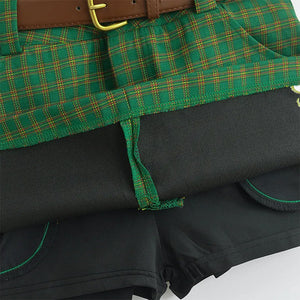 Self Made Preppy Mini Skirt