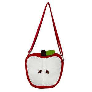 Red Apple Core Shoulder Bag