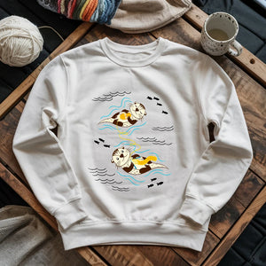 Otterly Knitting Away Sweatshirt