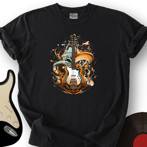 Guitar Steampunk T-Shirt
