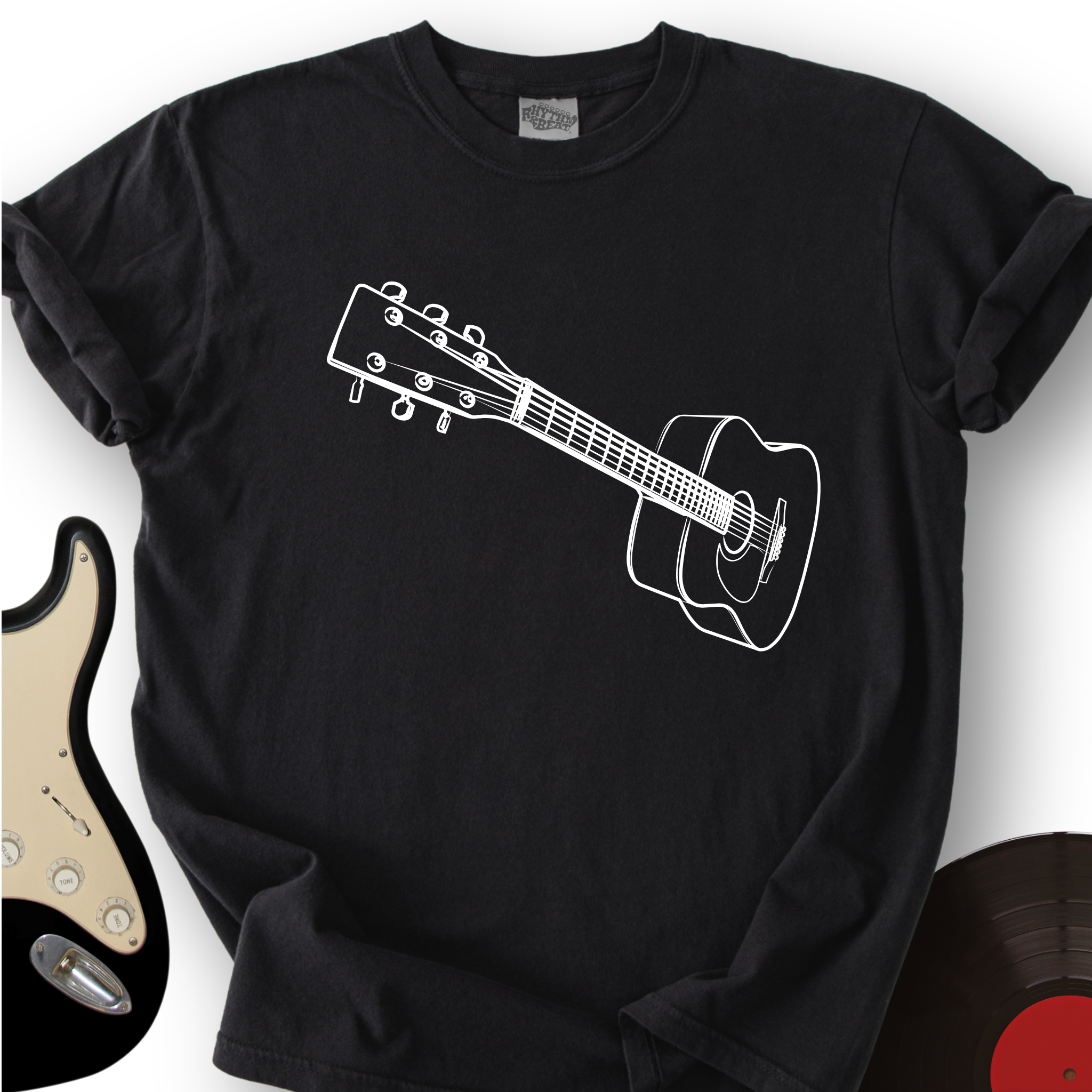 3D Guitar T-Shirt