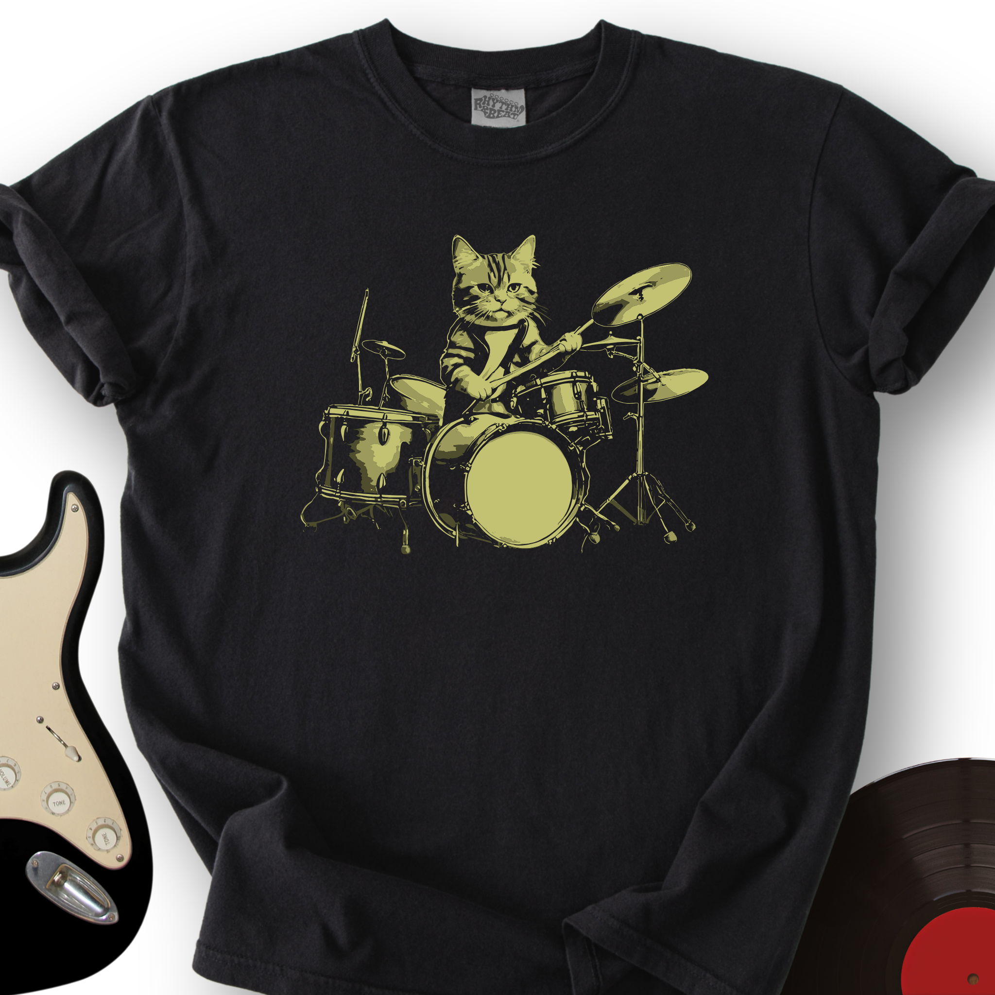 Cat Drums T-Shirt