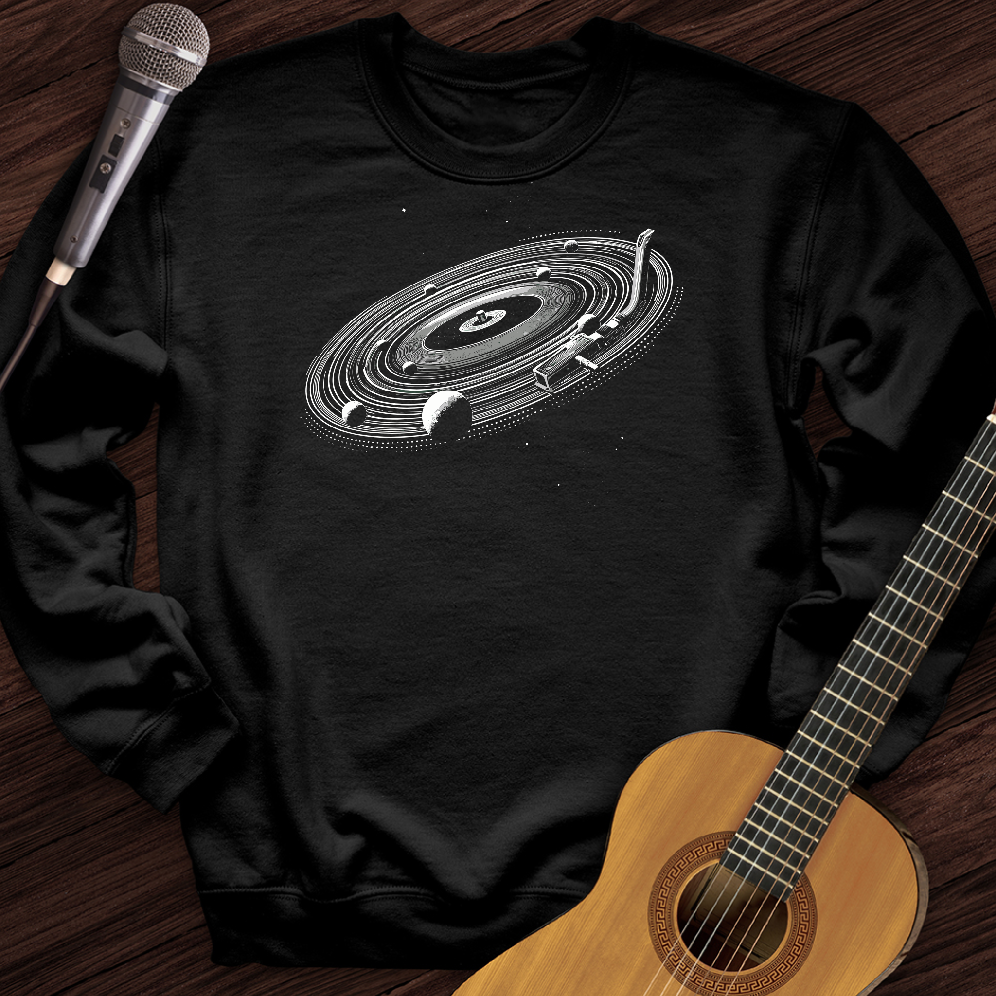 Galaxy Vinyl Crewneck