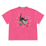 Kitten and Stars T-Shirt