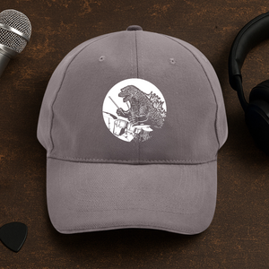 Dino Playing Drums Cap