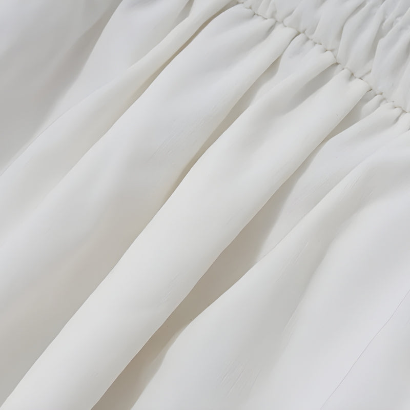 Coquette Crop Top & Mini Skirt Two Piece Set