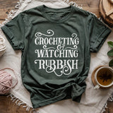 Crochet And Christmas Movie T-shirt