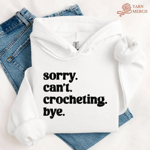 Crocheting. Bye Hoodie