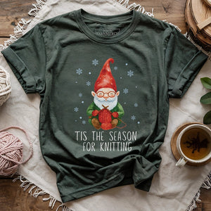 Gnome Knitter T-shirt