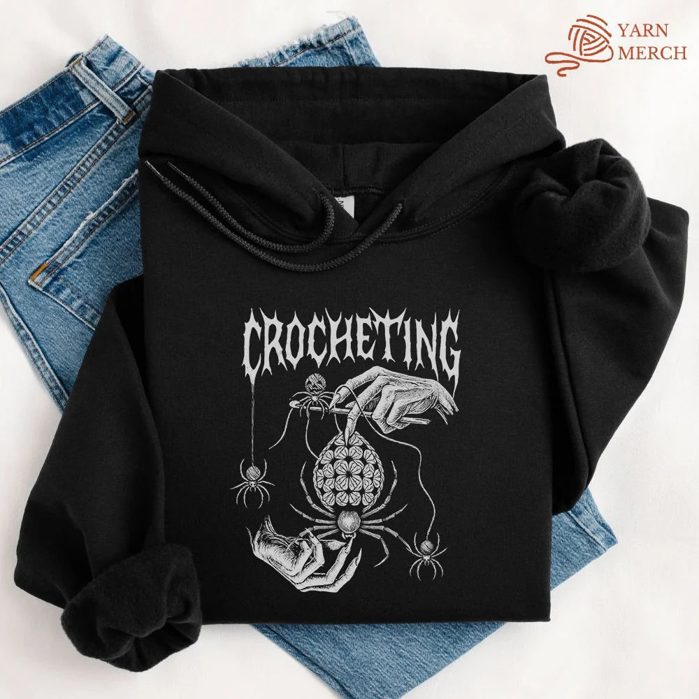 Gothic Crocheter Hoodie