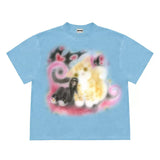 Graffiti Dreams Cat Shirt
