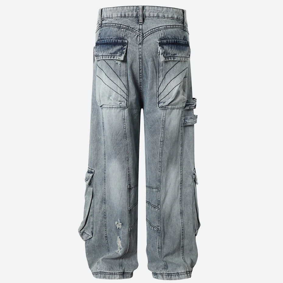 Grunge Cargo Jeans