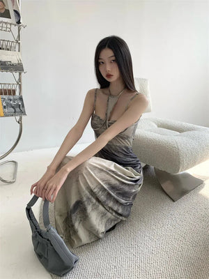 Halter Neck Maxi Dress