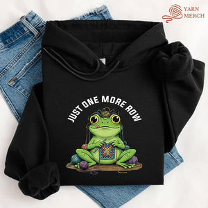 One More Row Frogging Hoodie