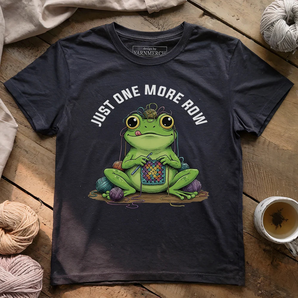 One More Row Frogging T-shirt