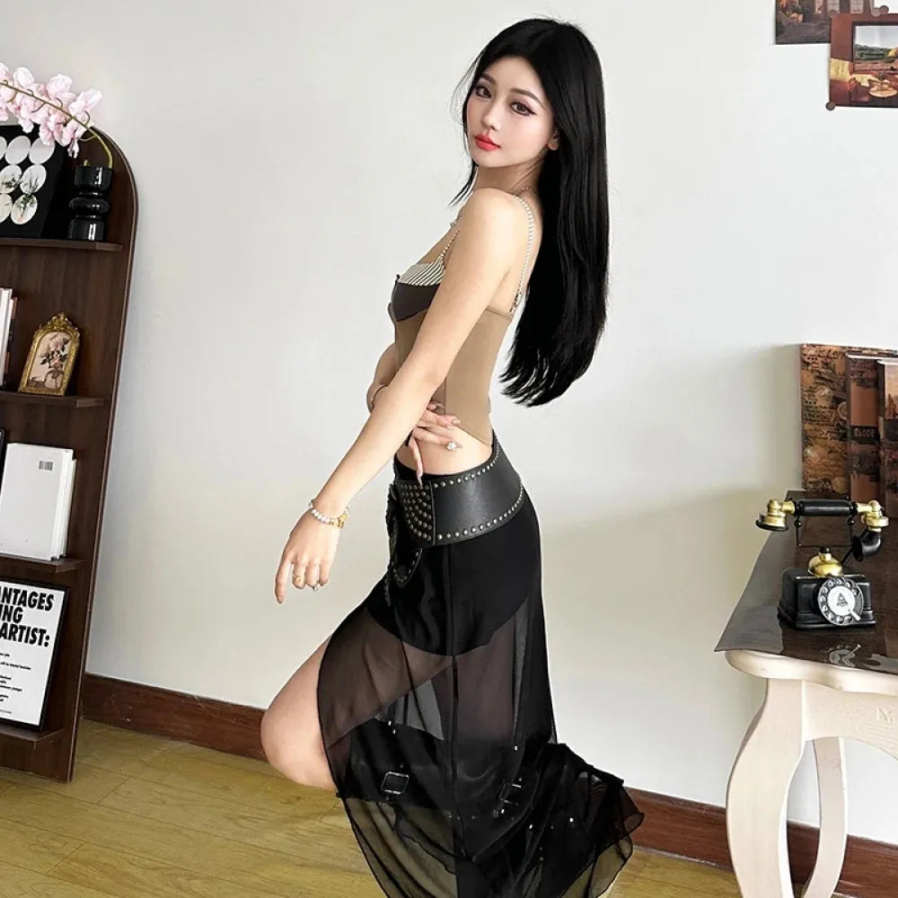 Patch Corset Top