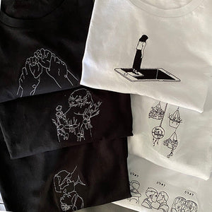 Plants are Friends Embroidered Tee