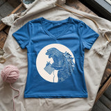 Knitzilla Lady V-neck