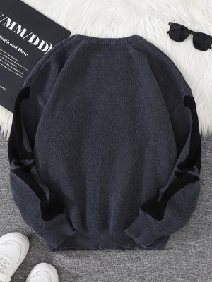 Skeleton Pullover Sweater