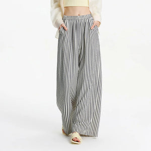 Striped Wide Leg Pants