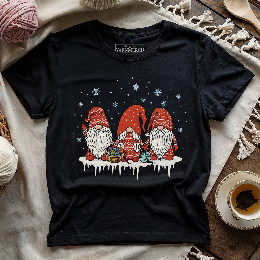 Three Knitty Gnomes T-shirt