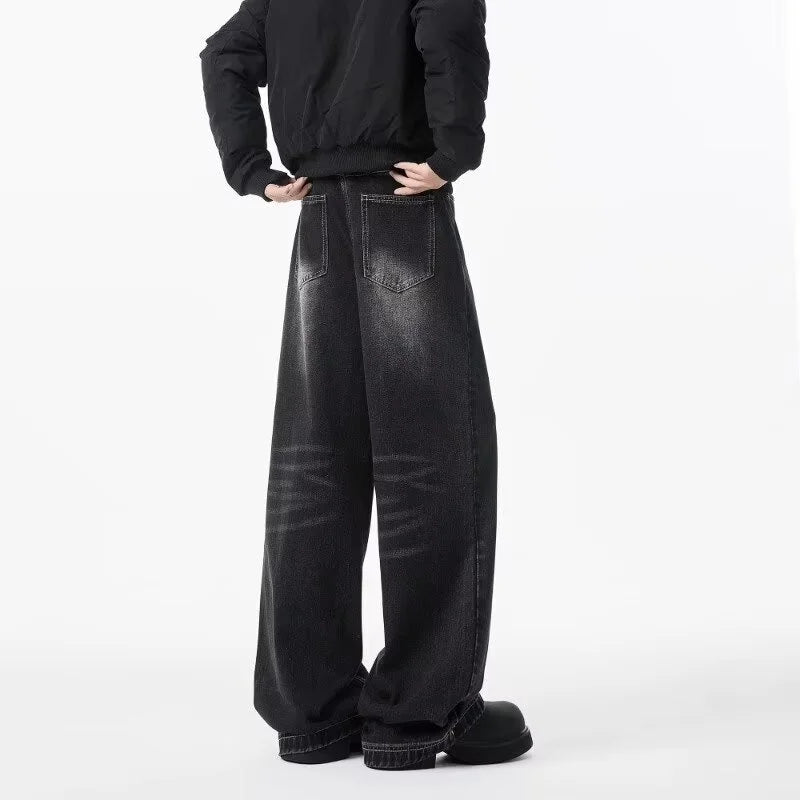 Washed Wide Leg Pants