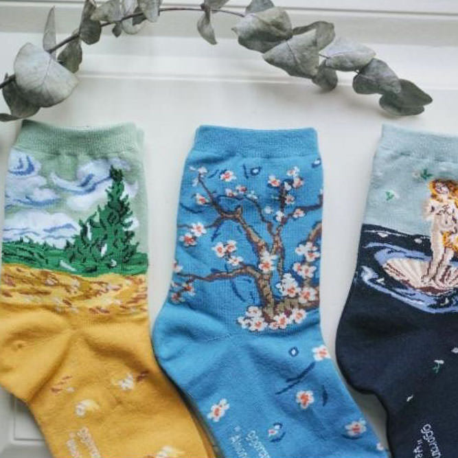 Art Series 4 Pack Socks