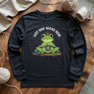 One More Row Frogging Long Sleeve T-shirt