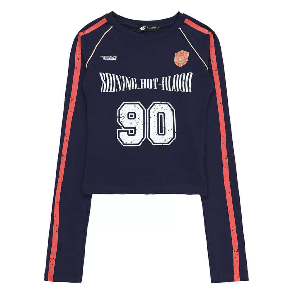 Blokette Aesthetic Long Sleeve Top