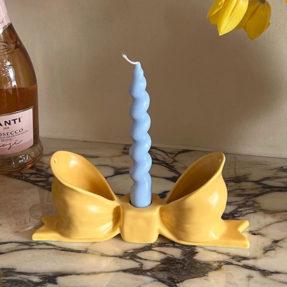 Bow Candle Holder