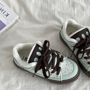 Candy Pop Warm Skater Sneakers