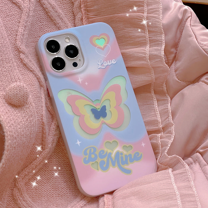 Be Mine Butterfly iPhone Case