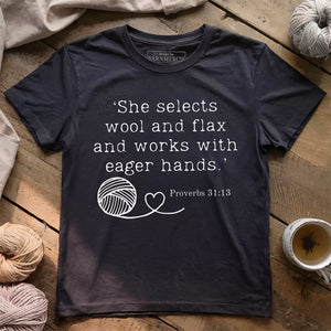 Crochet In Bible T-shirt