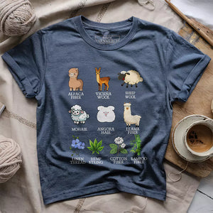 Flora Fauna Fiber T-shirt