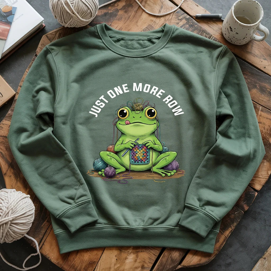 One More Row Frogging Sweatshirt