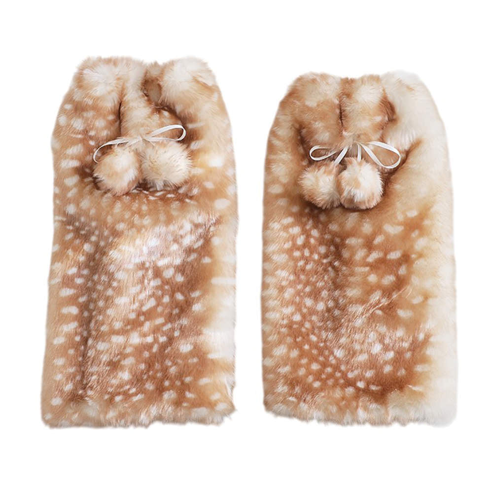 Forest Fawn Fluffy Leg Warmers