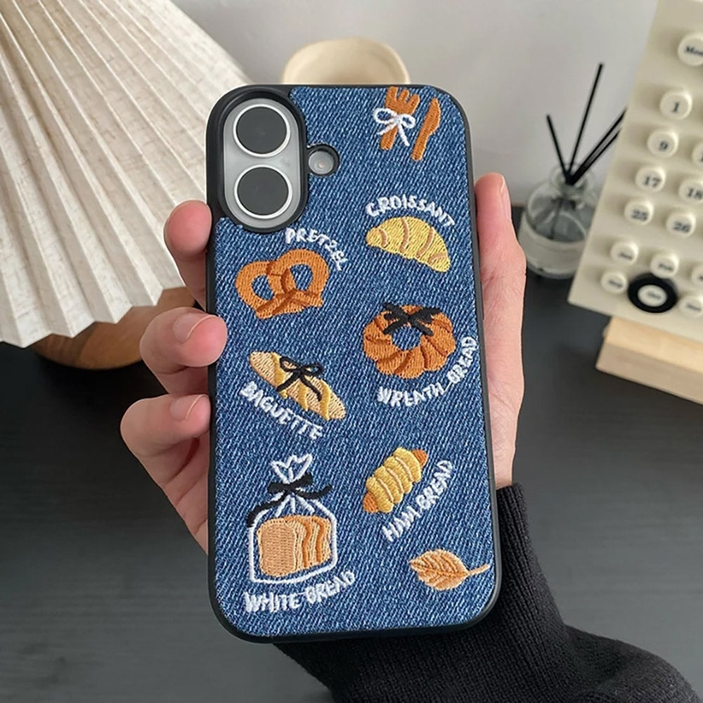 French Bakery Aesthetic iPhone Case