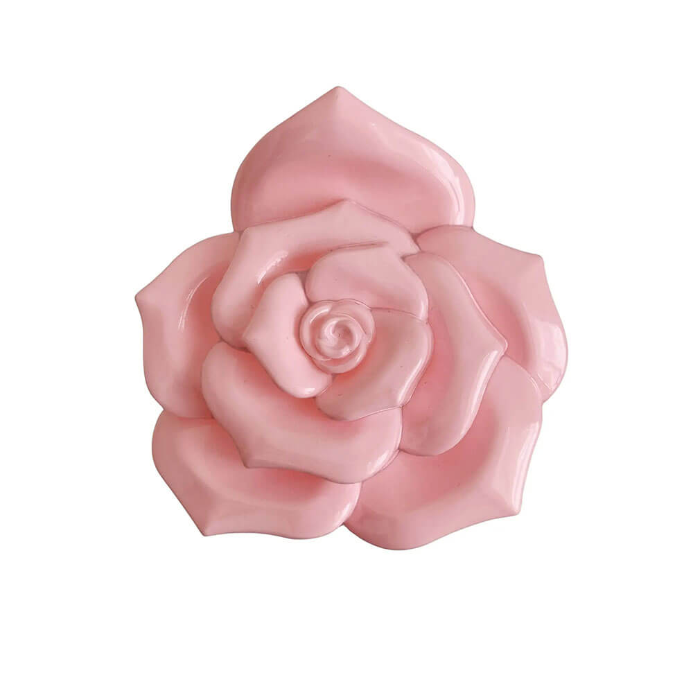 French Rose Hair Claw Clip
